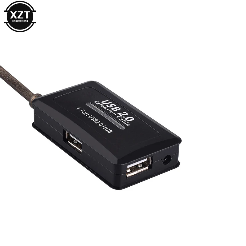 1 шт. usb2.0 кабель удлинитель 4 порта усилитель сигнала концентратора для