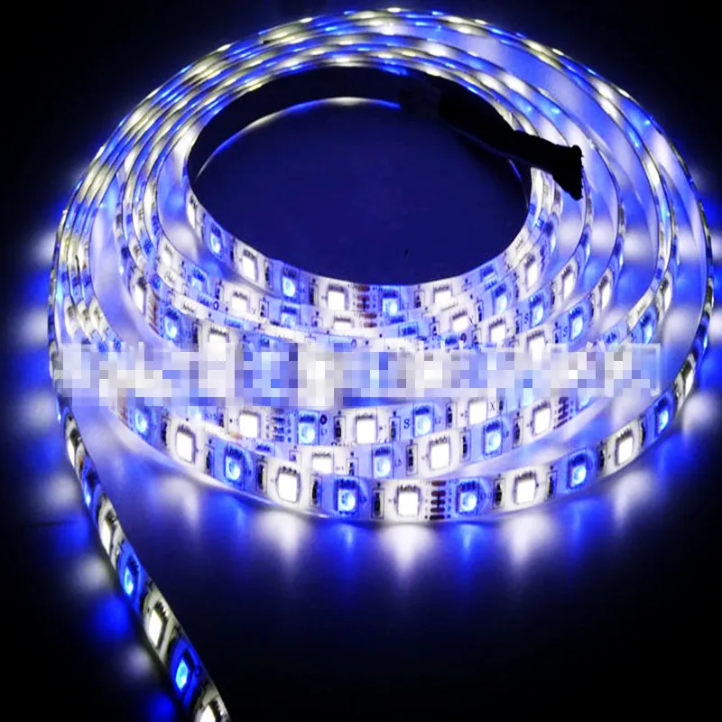 5 м гибкая RGBW 5050 SMD Светодиодная лента Водонепроницаемая DC12V RGB + белая Диодная