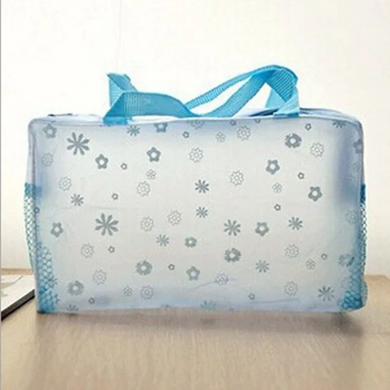 

New Arrival Fashion Women Travel Makeup Bag Flower Printed Women Cosmetic Bags 5 Colors