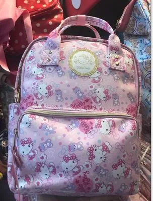 Новинка милый рюкзак Hello Kitty школьные сумки кошелек сумка сумка|Школьные ранцы| |