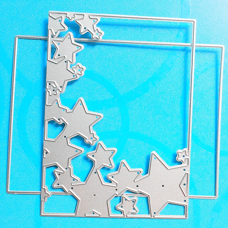 Металлические штампы YLCD841 в форме звезды для фотоальбома|dies for scrapbooking|die cutterdie cut dies