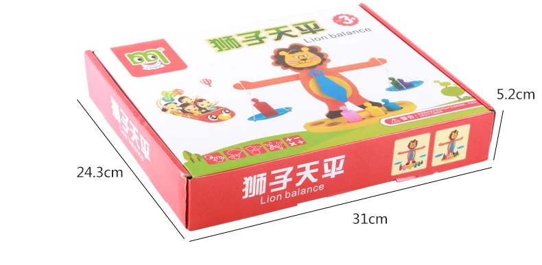 Игрушка Монтессори деревянная весы для дошкольного обучения отличный подарок |