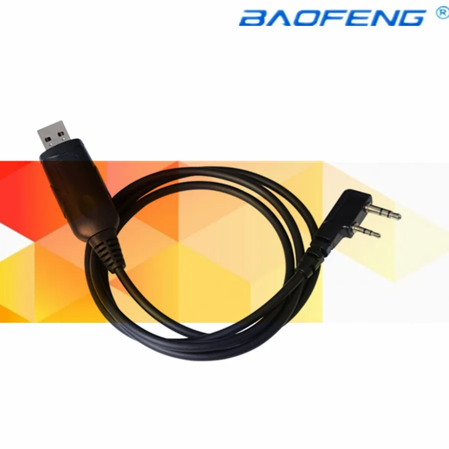 USB-кабель для программирования BAOFENG 2 шт. 5R 82 uvb2 plus детали рации Kenwood PUXING аксессуары