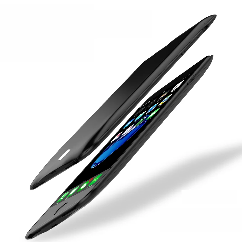 Для iPhone 8 7 6 6S Plus чехол для аккумулятора 3800/4800/5000/7500mAh аккумулятор зарядное
