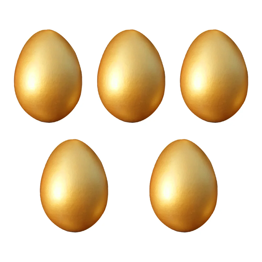 Деревянный пасхальное золото яйцо 5 шт. детская кухня игры еда Детские игрушки: