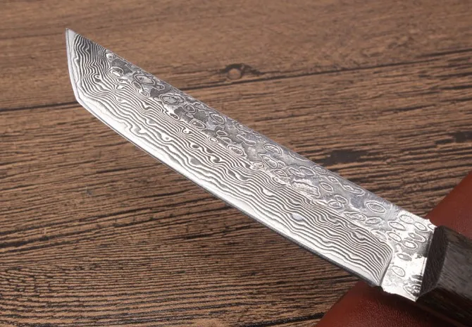 Новый Уличный дамасский нож шеф повара из дамасской стали кухонный для кемпинга