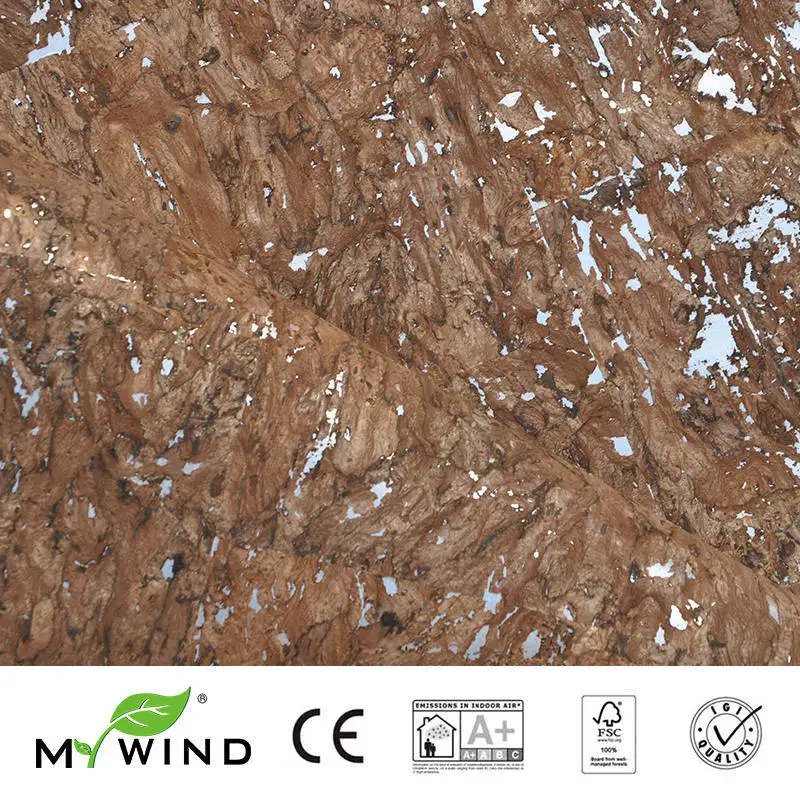 3D обои в рулоне домашний декор 2019 MY WIND Ligth коричневый с серебряными обоями