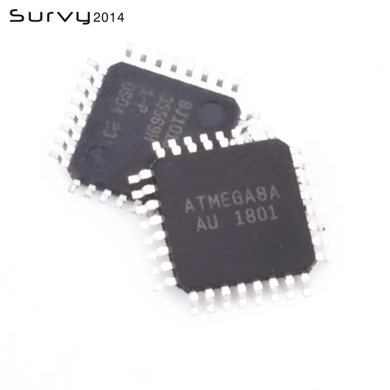 2 Pcs ATMEGA8A-AU ATMEGA8 TQFP-32 microcontroller New | Электронные компоненты и принадлежности