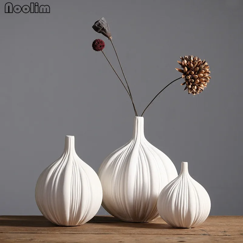 NOOLIM Zakka античная простая ваза искусственная керамическая настольная Маленькая