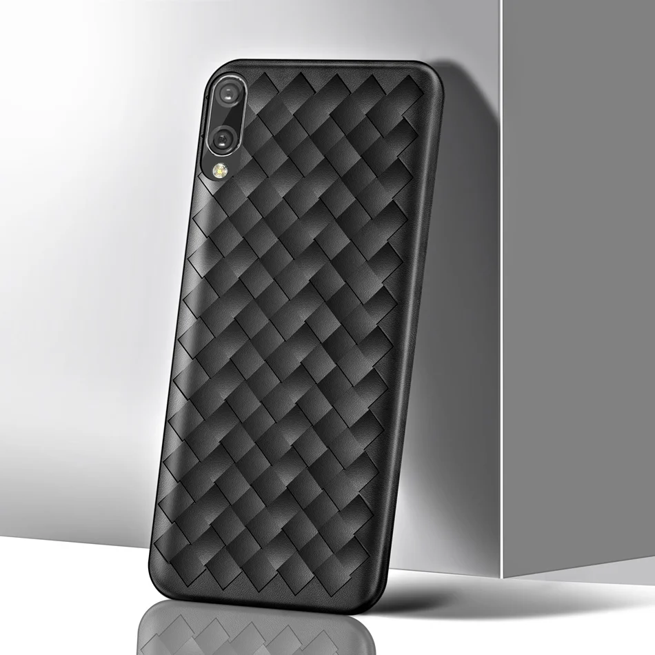 Роскошный силиконовый чехол для Huawei Y6 Pro Prime 2019 Y 6 супер мягкий из ТПУ с сеткой