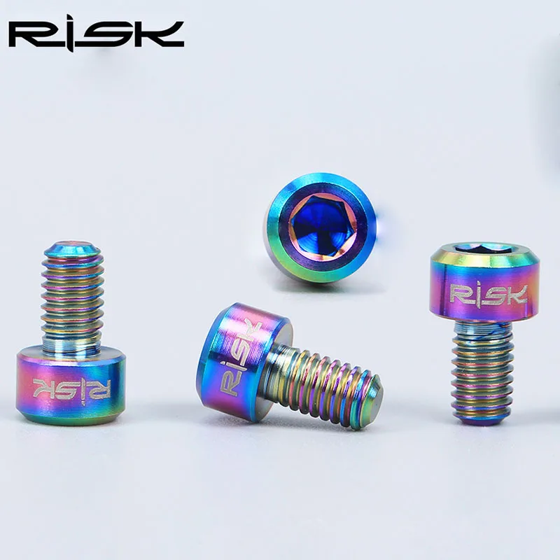 M6x10mm V Тормозной болт для шоссейного велосипеда из титанового сплава MTB зажим
