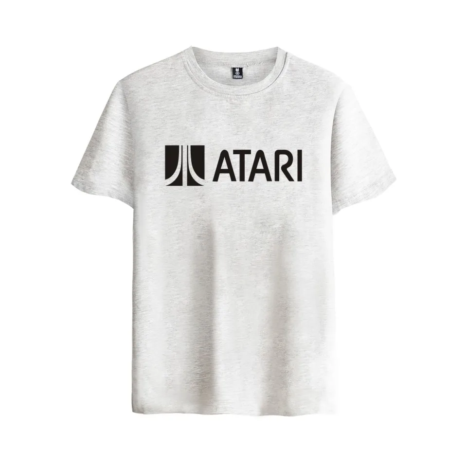 Футболка ATARI с логотипом Atari летняя хлопковая футболка коротким рукавом для