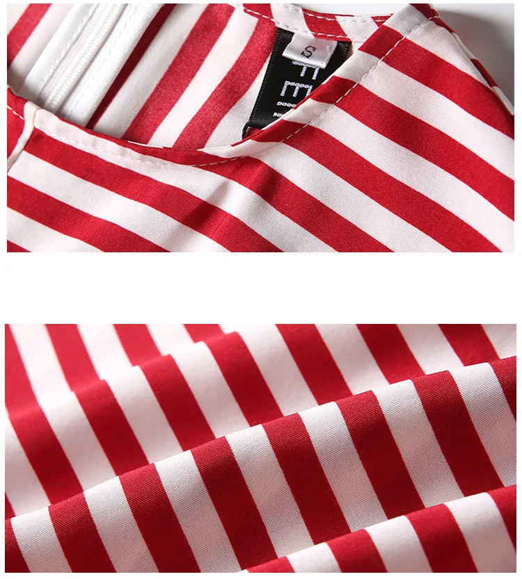 Dropped Shoulder Sleeve Asymmetric Shirt Dress Summer Vintage Office Lady Sashes Red Striped Print Casual Midi Party Dress