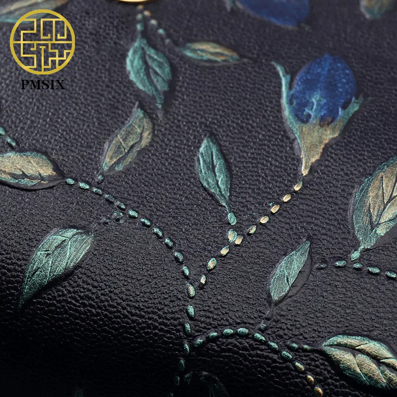 Pmsix женская сумка через плечо натуральная кожа с тиснением|brand handbags|fashion brand