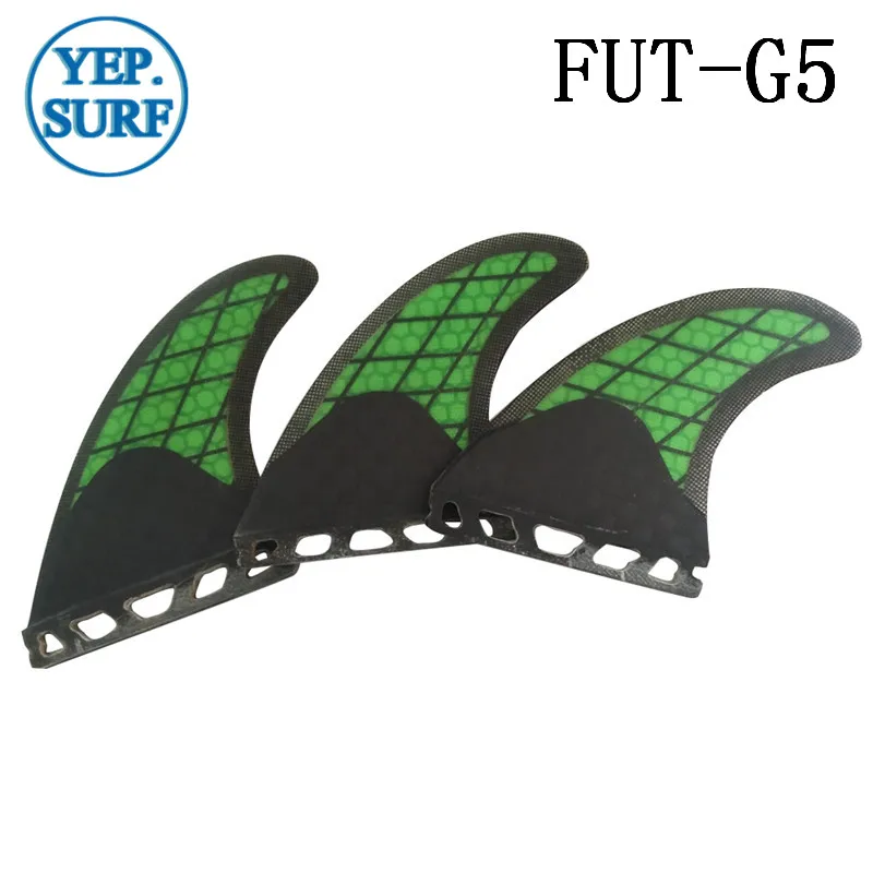 

Free Shipping Surf Future G5 Fins in Surfing Carbon fibre Fin Quilhas Fins 2 style