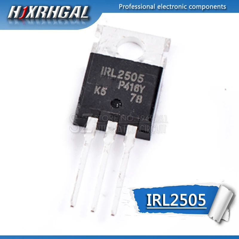 10 шт. IRL2505PBF TO 220 IRL2505 TO220 новый MOS FET транзистор HJXRHGAL|Транзисторы| |