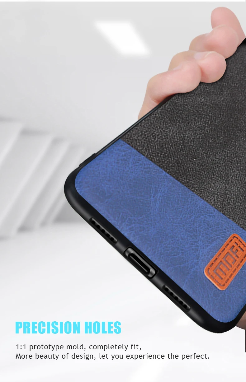 Чехол для xiaomi mi 8, чехол MOFI mi 8 SE, тканевый чехол-накладка для xiaomi mi 8 explorer edition, полный Чехол mi 8SE, деловой чехол