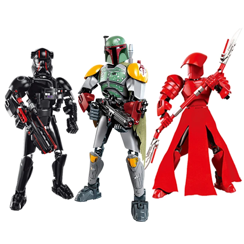 Новинка 2019 25 стилей KSZ Звездные войны игрушки конструктор Jango K 2SO Дарт Вейдер