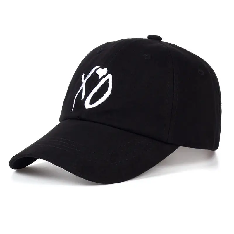 Черный X.O Кепка s новейшая шляпа для папы XO бейсболка Snapback Головные уборы высокого качества регулируемый дизайн для женщин и мужчин The Weeknd Starboy головные уборы S - Цвет: Черный