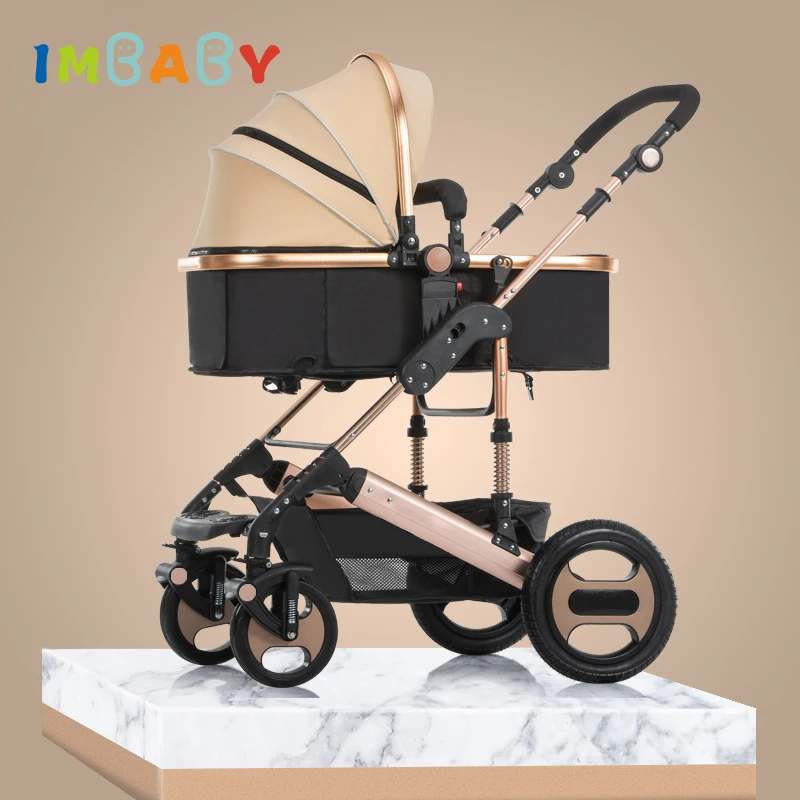 IMBABY Горячие Детские коляски с ног крышки для зимы высокого пейзаж коляска четыре