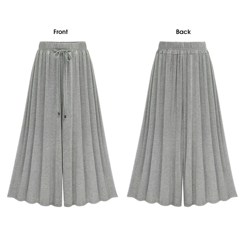 Новинка лета 2019 брюки с широкими штанинами корейские черно-белые модные уличные