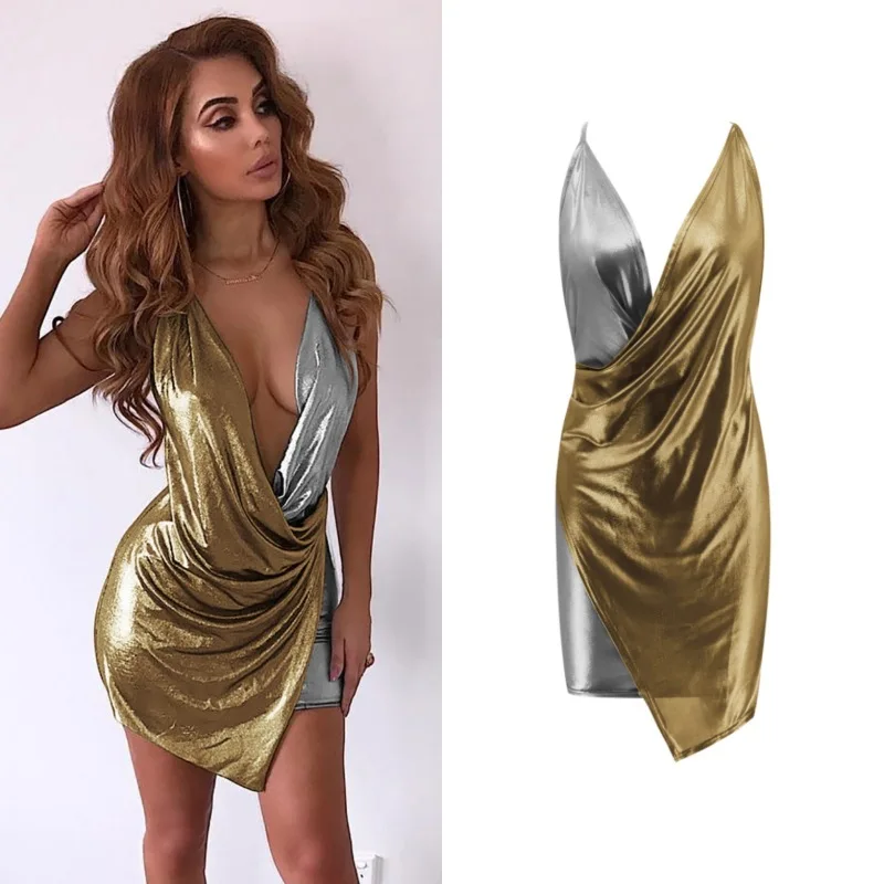 LALYSSE 2019 женское сексуальное платье с вышивкой блестящее клубное мини-платье без
