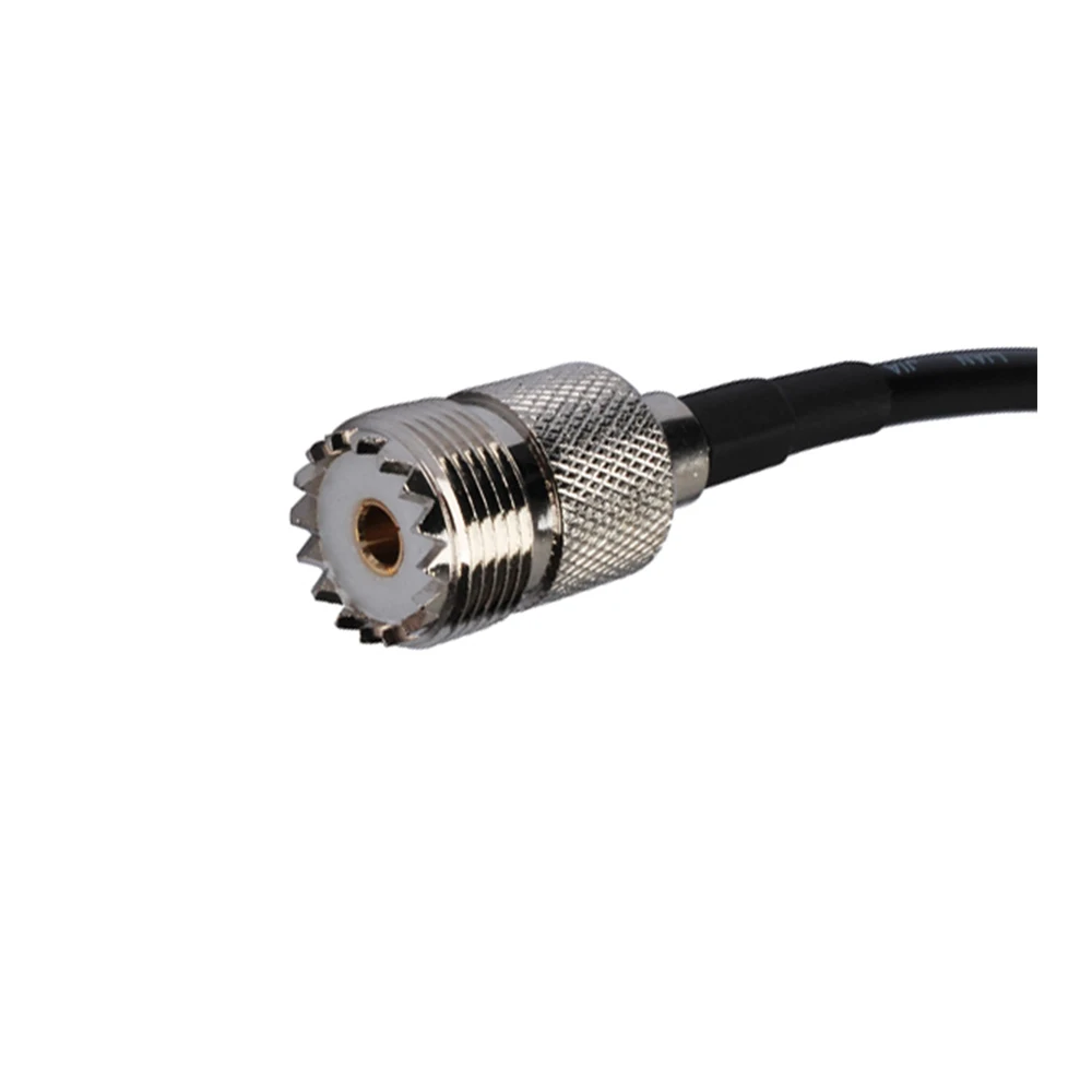Eightwood RF Коаксиальная антенна адаптер в сборе SMA штекер прямой к UHF гнездо SO239 SO 239