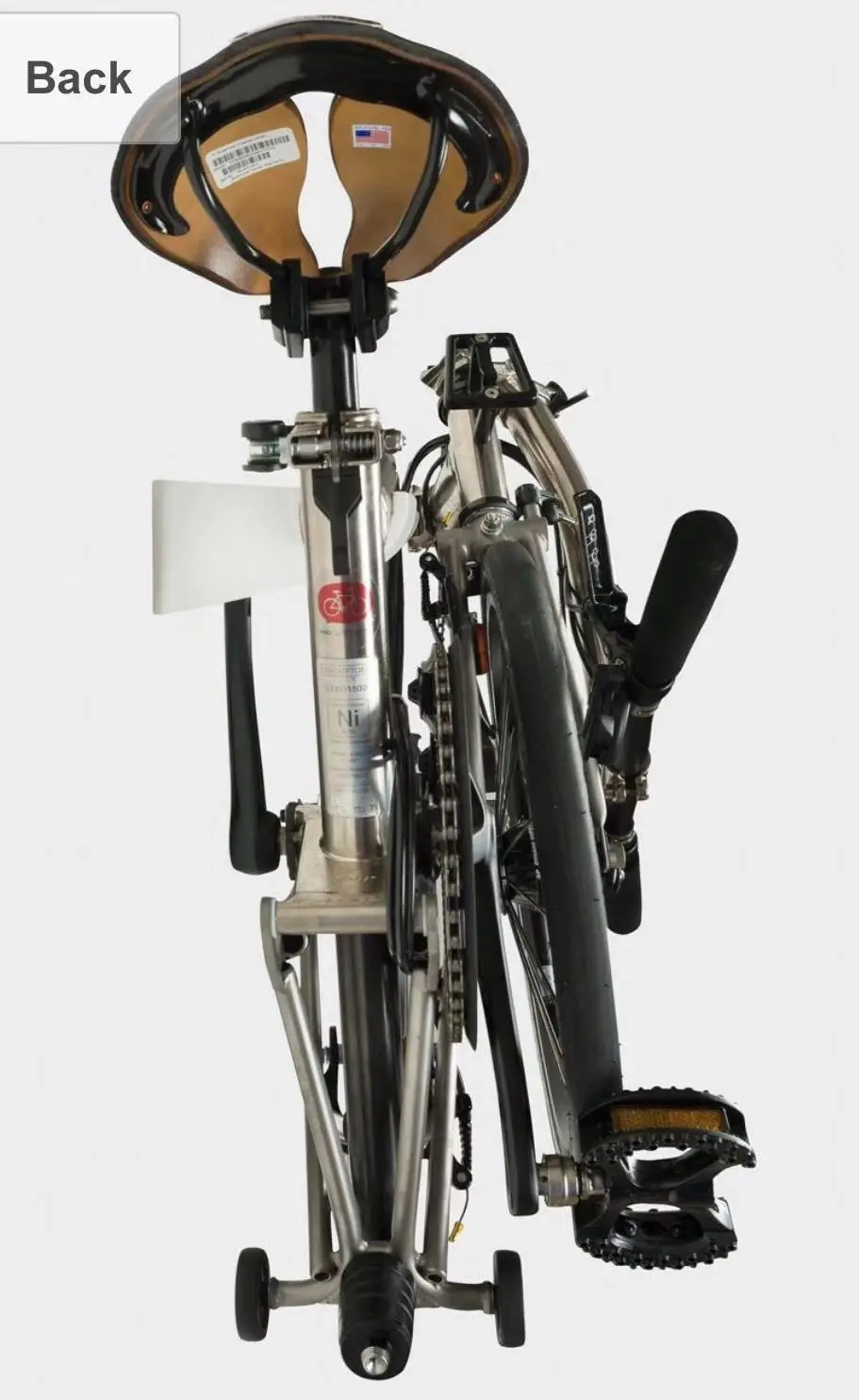 Складная велосипедная стойка для парковки алюминиевая велосипеда Brompton BMX