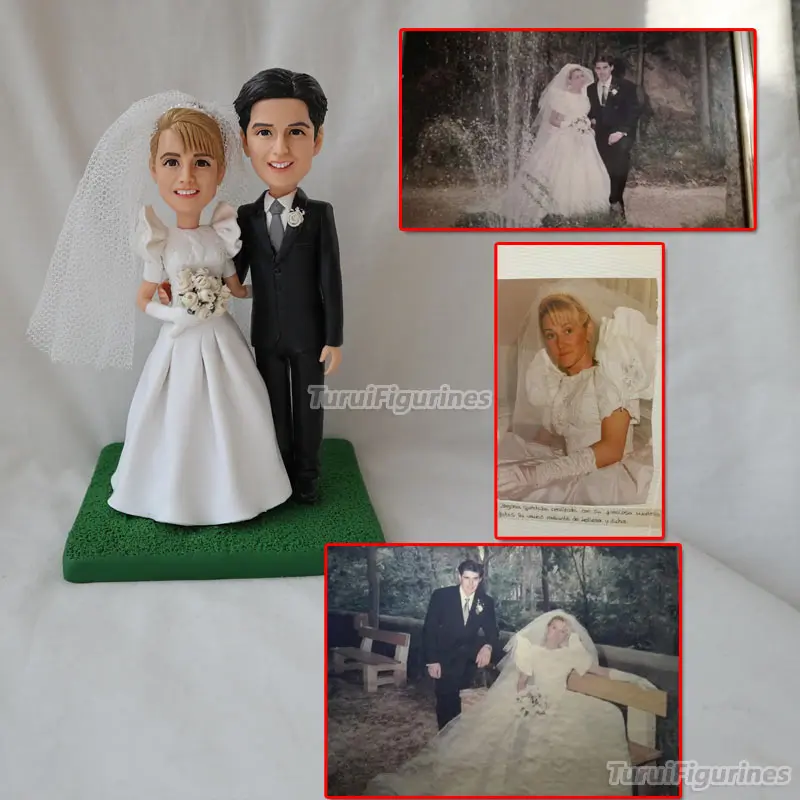 Фигурки туруи полиция и медсестры свадебный торт Топпер забавная пара