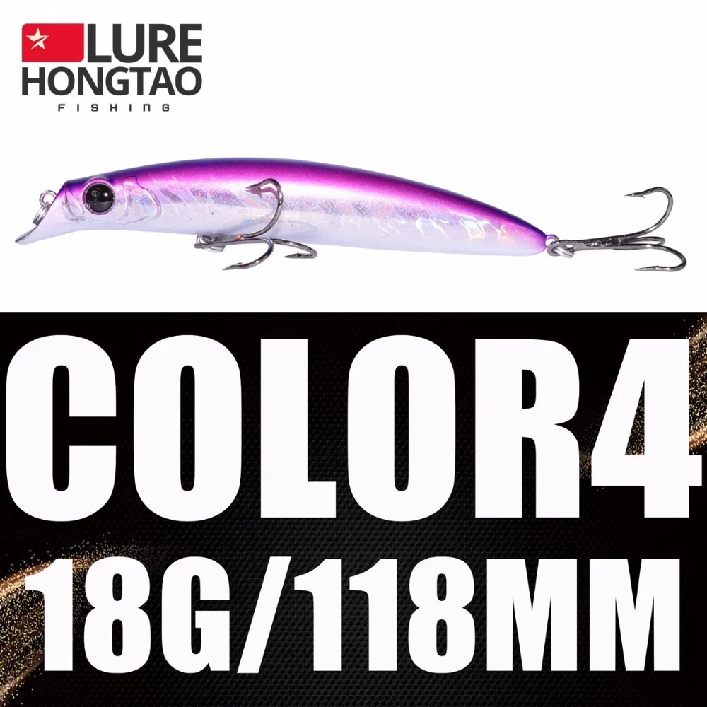 HONGTAO 2018 Fishing Lure Hard Baits Popper 118mm/18g 1pcs/lot Freshwater Peche Isca Artificial Bait Rushed Surprise Price | Спорт и