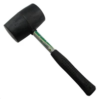 multifunctional rubber mallet with anti slip grip rubber hammer household hand construction tools martelo