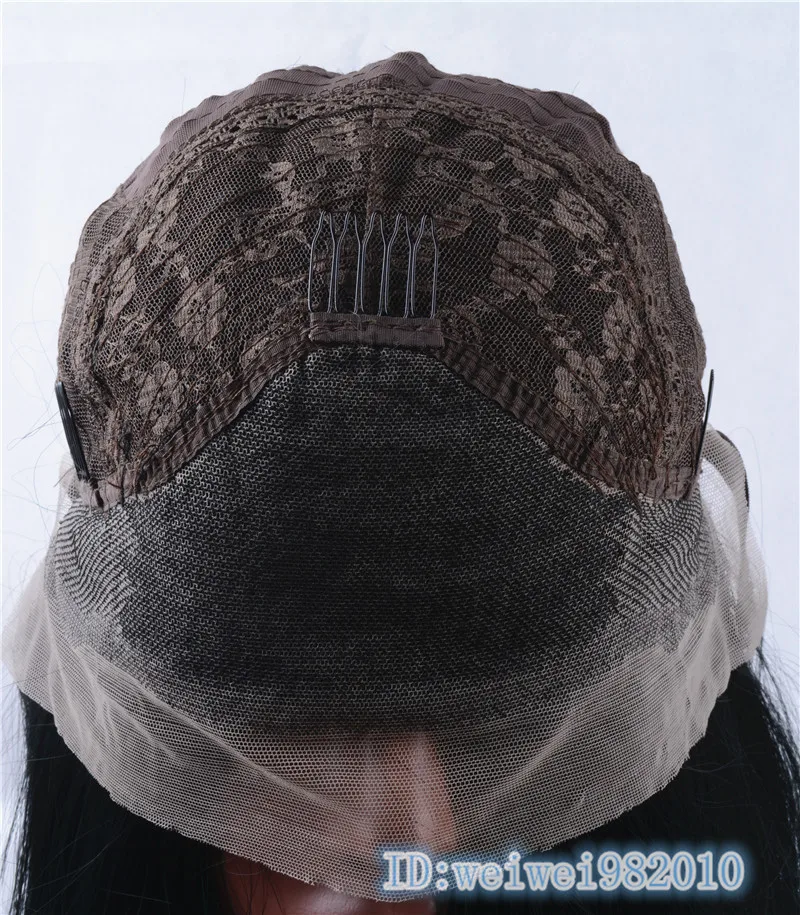 Ombre парик Леди синтез Фронта Шнурка Темно синий с темные корни Парики Моды