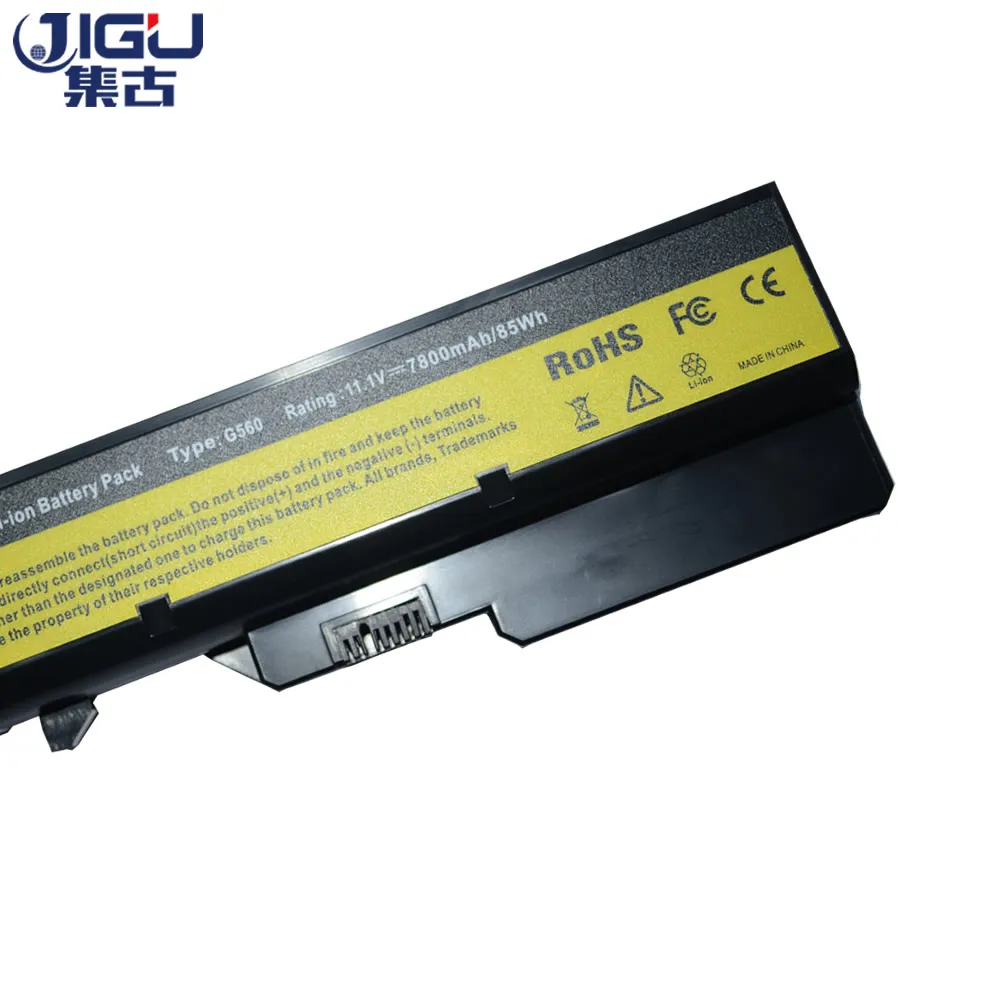 Аккумулятор JIGU 7800 мАч для ноутбука L09M6Y02 L10M6F21 L09S6Y02 L09L6Y02 Lenovo B470 G460 A L G560 V360 V370 V470 G465