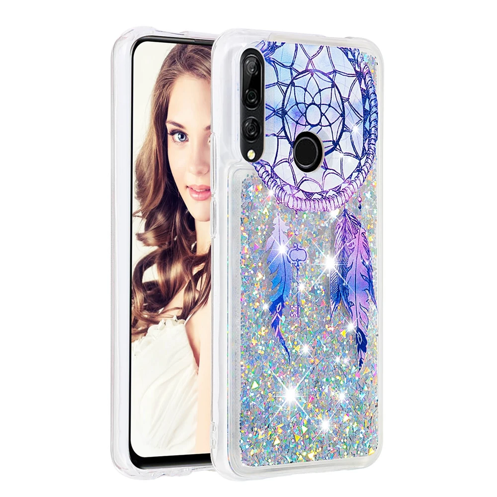 2 Honor 10 Lite 10i чехол для huawei P Smart Z чехол для телефона блестящая Сова жидкий мягкий чехол для Fundas huawei P Smart Plus чехол - Цвет: 2