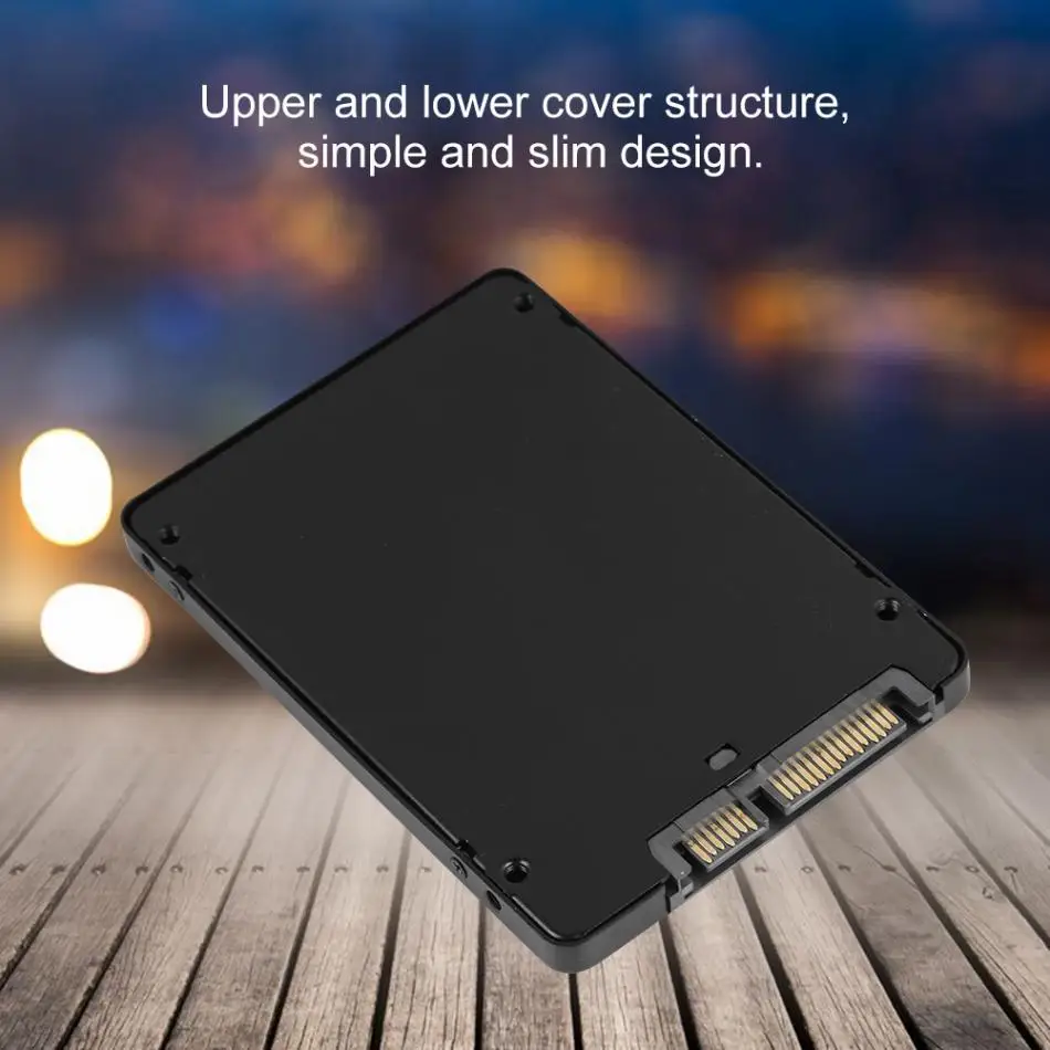 Алюминиевый сплав M SATA к SATA III 2,5 корпус SSD, HDD рассеивание тепла
