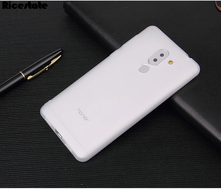 Для huawei Honor 6X чехол huawei mate 9 lite Силиконовый ТПУ мягкий чехол для huawei GR5 Кристальный и матовый однотонный чехол