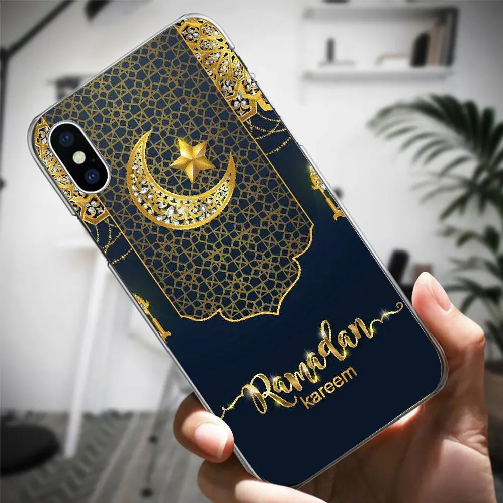 Caseier Рамадан Moon фестиваль Телефон чехол для iPhone 6 S 7 8 плюс XR X Pattern XS MAX Caso |