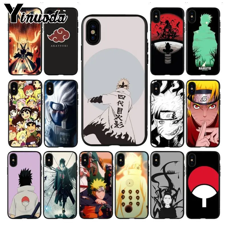 Yinuoda Hokage Naruto Kakashi amine TPU Мягкий силиконовый чехол для телефона iphone X XS MAX 8 7plus 5S SE 6s