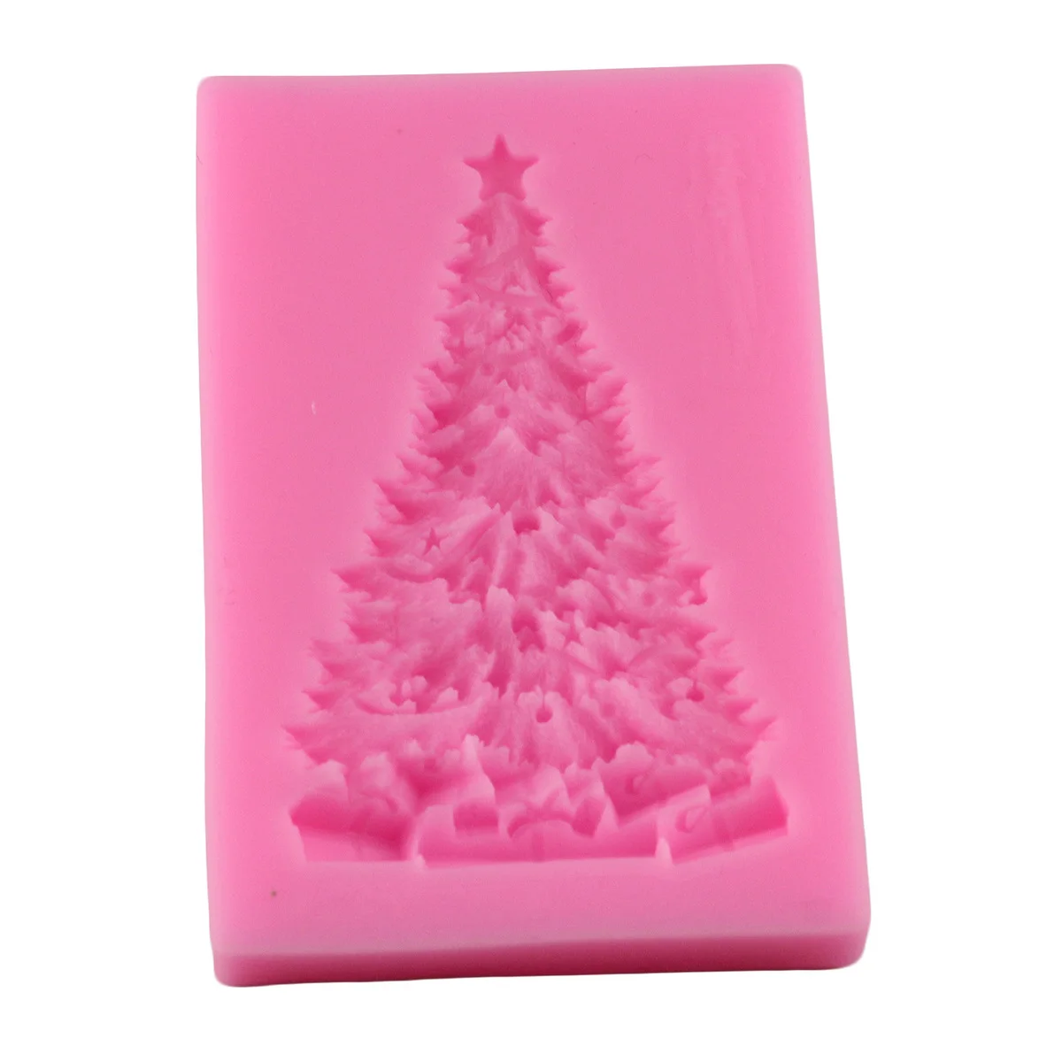 Mujiang рождественские сосновые гайки Силиконовые Формы Рождественская елка