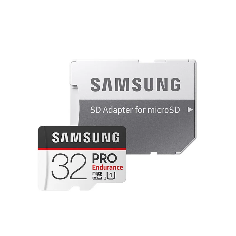32GB SAMSUNG PRO Endurance Micro SD карта 32 Гб 64 Гб 128 ГБ оригинальная TF карта класс 10 SDHC SDXC карта памяти высокое качество транс флэш-карта - Емкость: 32GB