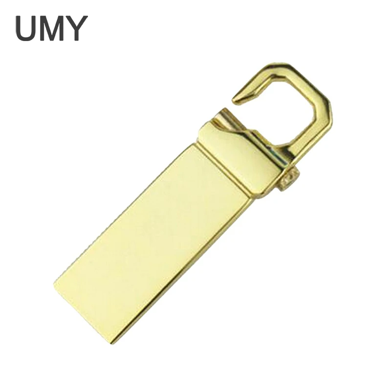 UMY 2018 USB флеш-накопитель 32 ГБ 16 8 4 Гб водонепроницаемый 2 0 Pendrive металлический cle usb |