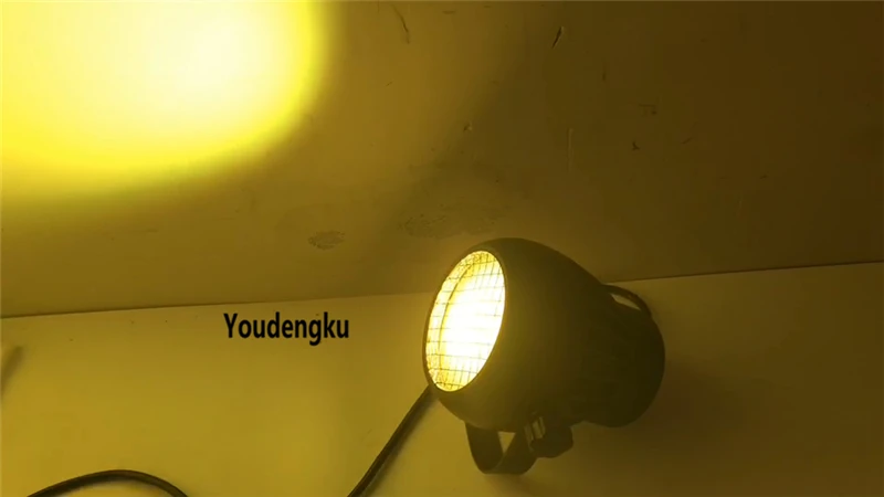 8 шт. домашний ночной клуб 50 Вт LED RGB 3 в 1 COB PAR 64 DMX512 led mini cob par can сценический свет |