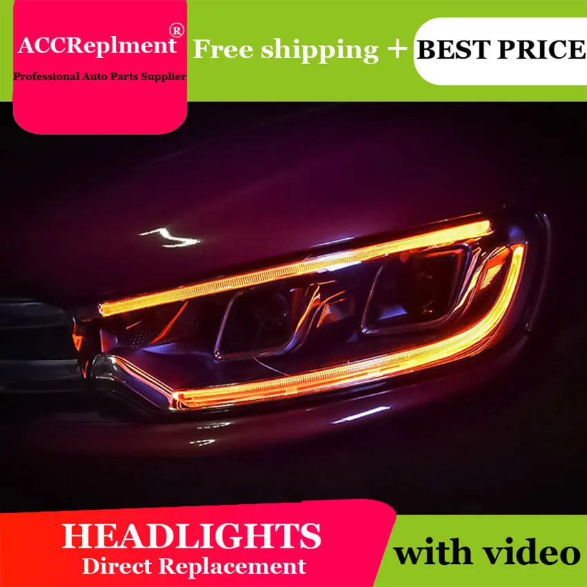Автомобильный Стайлинг для Citroen C3-XR фары 2015-2017 светодиодные H7 hid Q5 Биксеноновые