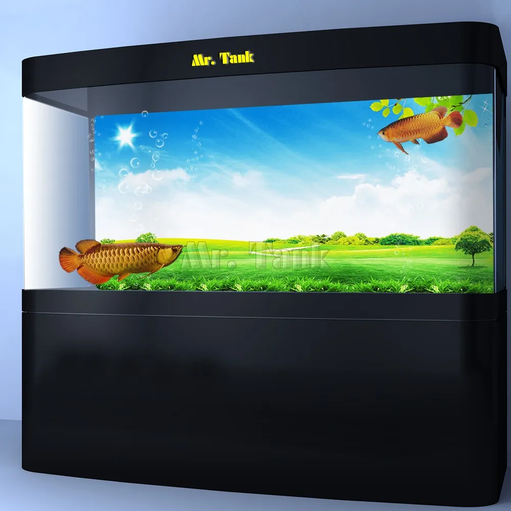 Большие аквариумные фоновые плакаты на заказ самоклеящиеся высокой четкости