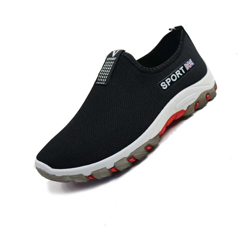 

2019 Spring and Autumn New Casual Shoes Fashion Flying Weave Soft Bottom Flat-heeled Men's Shoes Casual Shoes sneakers
