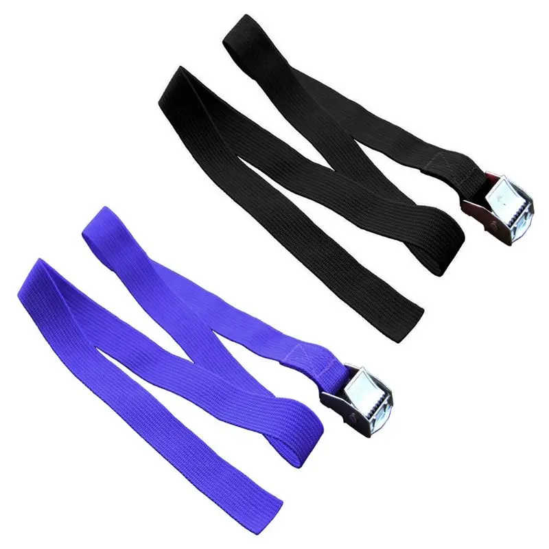 

1M Buckle Tie-Down Belt Cargo Straps For Car Motorcycle Bike With Metal Buckle Tow Rope Strong Ratchet Belt