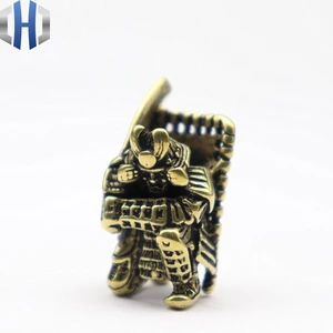 EDC Винтаж латунь старая Чистая медь в японском стиле самурая подвеска инструмент нож брелок нож-кулон нож бусины