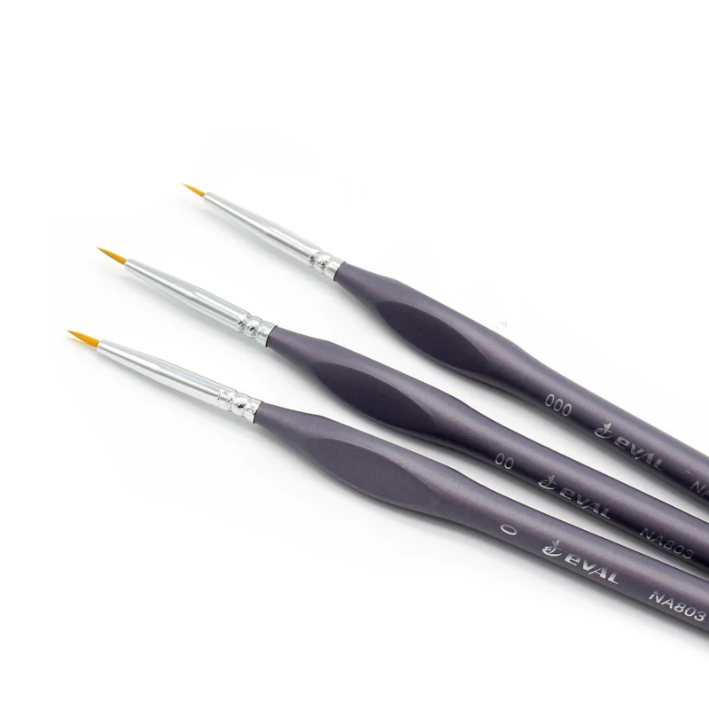 5 шт. художественные принадлежности кисти для художника из норки миниатюрные