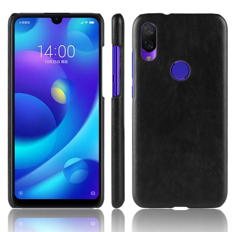 Чехол для Xiaomi Redmi 7 Ретро покрытие из искусственной кожи с зернистой текстурой