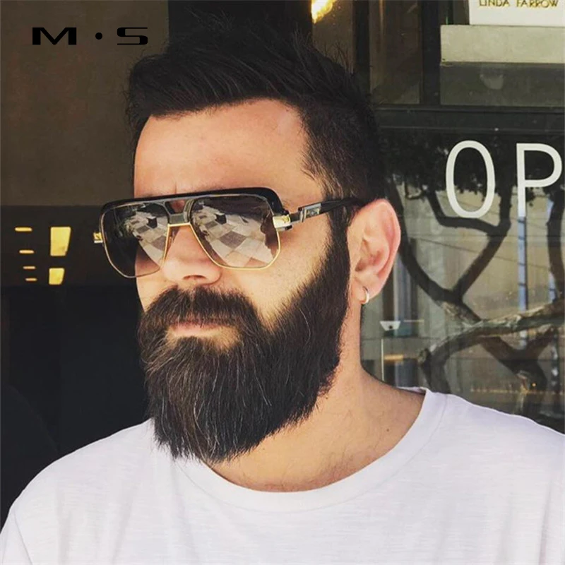 Мужские солнцезащитные очки с защитой uv400 в классическом стиле|brand sun glasses|designer